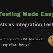 Java Testing Made Easy Should I Write More Unit Tests Or Integration Tests