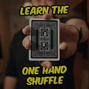 How To Shuffle Cards With One Hand