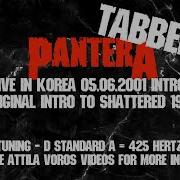 Pantera CFH Demos Hellbound Live Intro Short Playthrough With Tabs Dimebagdarrell