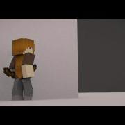 Bow Minecraft Test Animation Blender