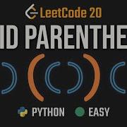 Valid Parentheses LeetCode 20 Python