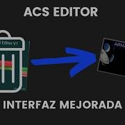 ACS Editor V1 1 Interfaz Mejorada Roblox Script