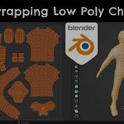 UV Unwrapping The Low Poly Character Blender 4 1 Tutorial