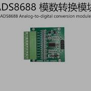 ADS8688 Data Acquisition Module Bipolar Input 8 Channel Analog To Digital Conversion Module