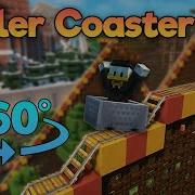 Ultimate Minecraft Adventure 360 VR Roller Coaster 4K 60 FPS