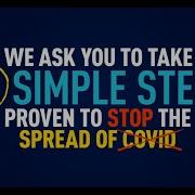 3 Simple Steps To Stop COVID