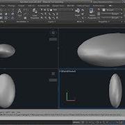 AutoCAD 3D How To Draw Tri Axial Ellipsoid AutoCAD 3D Ellipse