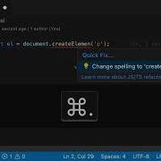 VS Code Tips Accept Quick Fixes And Code Actions By Double Pressing Ctrl Or Cmd