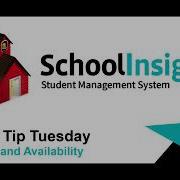 SchoolInsight SIS Level And Availability