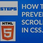 How To Prevent Scrolling In CSS In Just 2 Steps