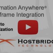 Automation Anywhere Mainframe Integration July2020