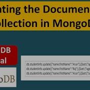 Updating The Document In A Collection In MongoDB MongoDB Tutorial For Beginners