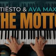 Tiësto Ava Max The Motto Piano Cover