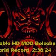Diablo 1 HD MOD Belzebub Speedrun Normal Glitchless HC WR 2 38 24