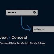 Show Hide Password With Eye Icon HTML CSS JavaScript Tutorial