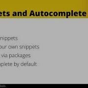 Atom Editor Tutorial Snippets And Autocomplete 4 32