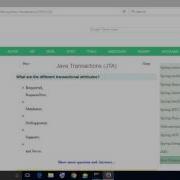 What Are The Different Transactional Attributes Javapedia Net