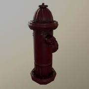 Fire Hydrant Low Poly