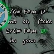 A Ha Take On Me Chords Lyrics