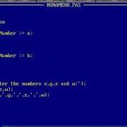 Turbo Pascal Programming 33 Functions Maximum Number Level 2
