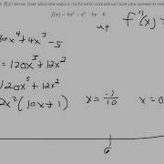 Find Inflection Points And Intervals Of Concavity Given A Function
