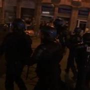Football Fans In Standoff With Police In Lille