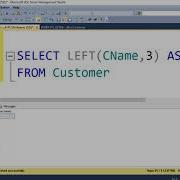LEFT RIGHT Function In SQL Server Database Part 42