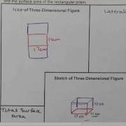 Draw A Net For A Rectangular Prism