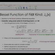 Java For Scientific Computing Power Series For Bessel Functions Part 1