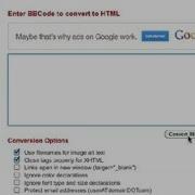 Converting BBCode To HTML HTML Tutorials