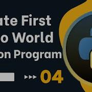Create Your First Project On Python Using Print Function Python Tutorial In Hindi