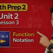 07 Math Prep 2 2026 Unit 2 Lesson 3 Function Notation