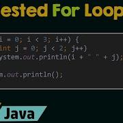 Nested Loops In Java