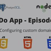 Create A Web App In NodeJs Episode 10 Configuring Custom Domain For Private Linux Server