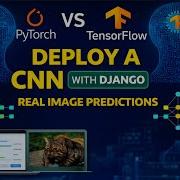 Развертывание сверточных нейронных сетей PyTorch и TensorFlow с помощью Django тест на реальных