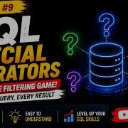 SQL Special Operators Explained LIKE IN BETWEEN IS NULL IS NOT NULL SQL Series 9