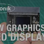 Kitronik VIEW Graphics128 OLED Display 128x64 For BBC Micro Bit