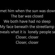 Closer The Tiny Lyrics