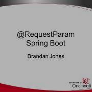 Use RequestParam To Get URL Parameters In Spring Boot