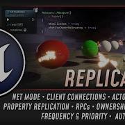 Многопользовательский режим в Unreal Engine как понять сетевую репликацию