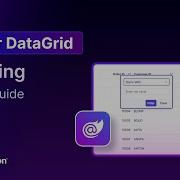 Blazor DataGrid Filtering Feature Walkthrough
