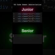 Junior Vs Senior Web Developer Coding Cool Css Css3 Frontend Html Html5 Youtubeshorts Code