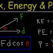 Work Energy And Power Basic Introduction