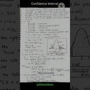 Confidence Interval Statistics Mathsnstats3273 Data Datascience Dataanalytics