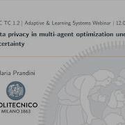 Data Privacy In Multi Agent Optimization Under Uncertainty