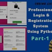 Professional Login And Registration System With MySQL Using Python
