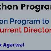 Python Program To Print Current Directory Shorts