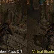 Unreal Engine 5 Virtual Shadow Maps On Vs Off Graphics Performance Comparison RTX 4080