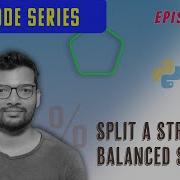 Episode 67 Leetcode Python Split A String In Balanced Strings