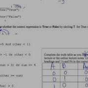 VB Tracing If Statements Worksheet 2